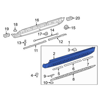 Mercedes-Benz OE - Left Running Board