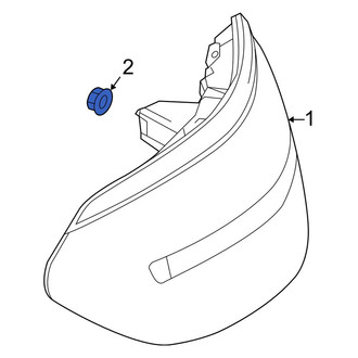 Mercedes-Benz OE - Tail Light Nut