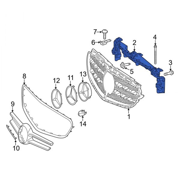 Grille Bracket