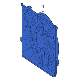 Mercedes-Benz OE - Engine Cooling Fan Assembly