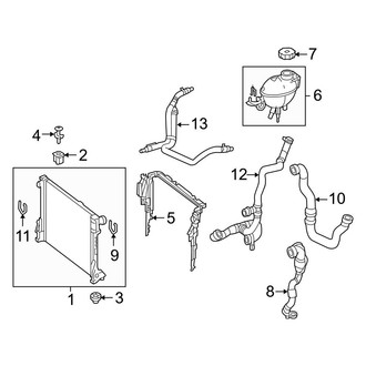 Mercedes-Benz OE - Cooling - Radiator & Components