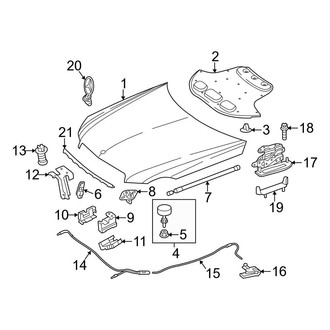 Mercedes-Benz OE - Hood & Components