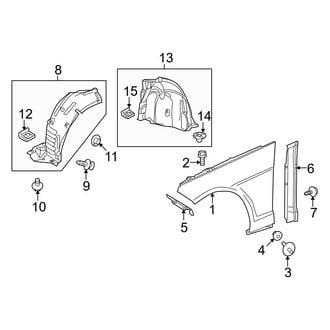 Mercedes-Benz OE - Fender & Components