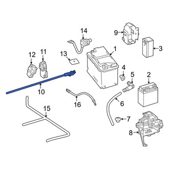 Mercedes-Benz OE - Battery Cable