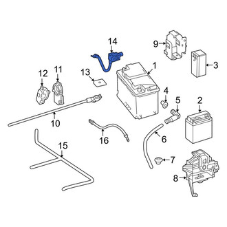 Mercedes-Benz OE - Battery Cable
