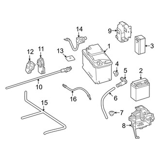 Mercedes-Benz OE - Electrical - Battery (Conventional)