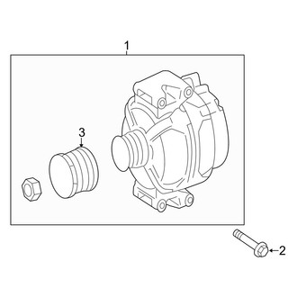 Mercedes-Benz OE - Electrical - Alternator