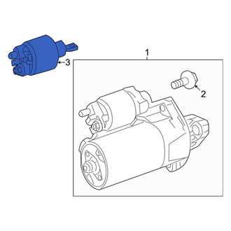 Mercedes-Benz OE - Starter Solenoid