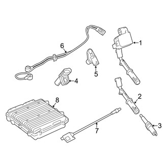 Mercedes-Benz OE - Electrical - Ignition System (Base / 4Matic Sedan)