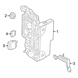 Mercedes-Benz OE - Electrical - Fuse & Relay (Rear)