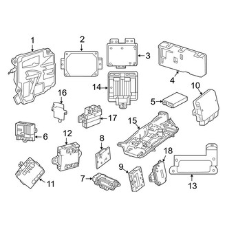 Mercedes-Benz OE - Electrical Components (Control Modules)