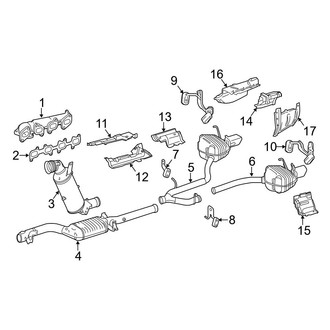 Mercedes-Benz OE - Exhaust System - Exhaust Components