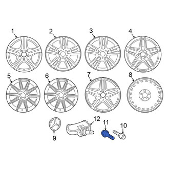 Mercedes-Benz OE - Tire Valve Stem