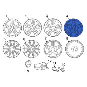 Mercedes-Benz OE - Wheel