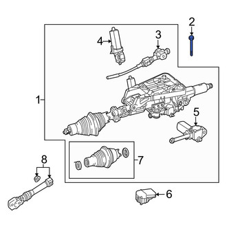 Mercedes-Benz OE - Engine Mount Bolt