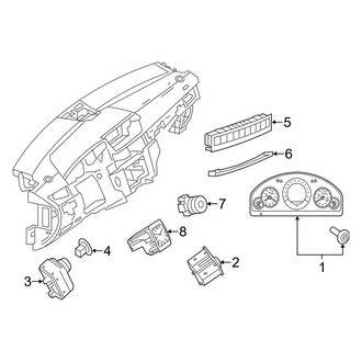 Mercedes-Benz OE - Instrument Panel - Cluster & Switches