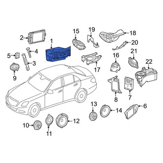 Mercedes-Benz OE - Radio Control Unit