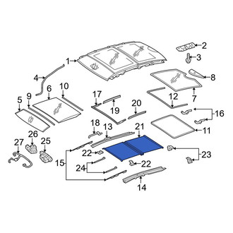 Mercedes-Benz OE - Sunroof Cover