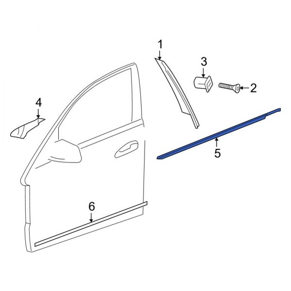 Door Belt Molding