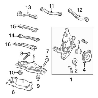 Mercedes-Benz OE - Rear Suspension - Suspension Components