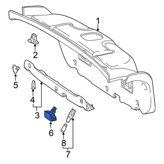 Mercedes-Benz OE - Rear Courtesy Light
