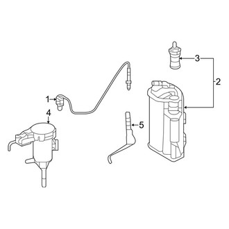 Mercedes-Benz OE - Emission System (Sedan)