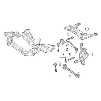 Mercedes-Benz OE - Front Suspension - Suspension Components