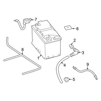 Mercedes-Benz OE - Electrical - Battery