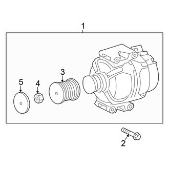Mercedes-Benz OE - Electrical - Alternator