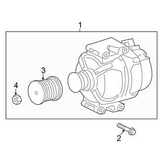 Mercedes-Benz OE - Electrical - Alternator