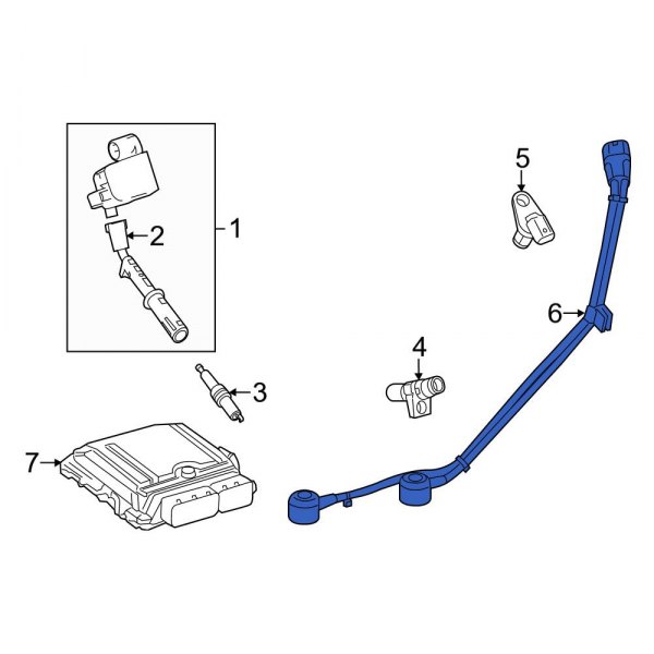 Ignition Knock (Detonation) Sensor