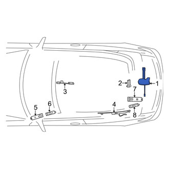 Mercedes-Benz OE - Radio Antenna Assembly