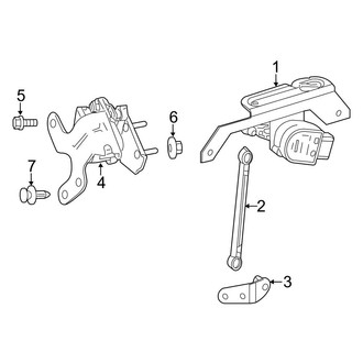 Mercedes-Benz OE - Electrical Components (Headlamp Aim Control), (Coupe AWD)