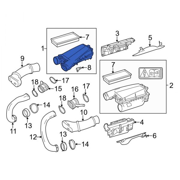 Air Filter and Housing Assembly