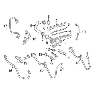 Mercedes-Benz OE - Engine - Turbocharger & Components