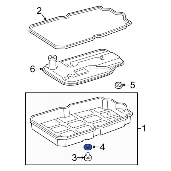 Automatic Transmission Drain Plug Gasket