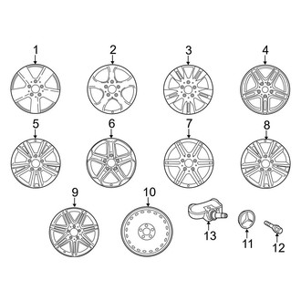 Mercedes-Benz OE - Wheels (Convertible / Coupe)