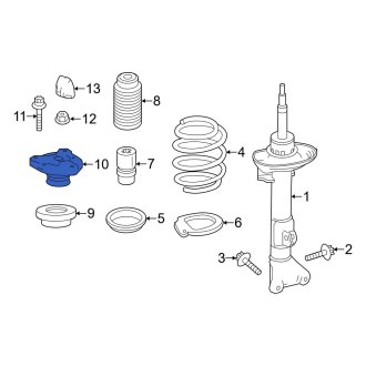 FrontR129 SL Mercedes 1243200473 0273 Suspension Shock Rubber Fixing Bush 