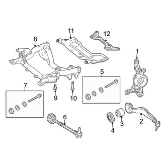 Mercedes-Benz OE - Front Suspension - Suspension Components (Coupe AWD)