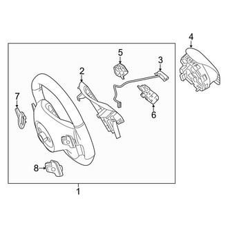 Mercedes-Benz OE - Steering Wheel (Convertible / Coupe)