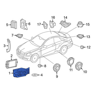 Mercedes-Benz OE - Radio Control Unit
