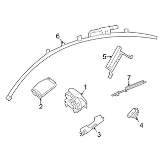 Mercedes-Benz OE - Restraint Systems - Air Bag Components (Air Bags)