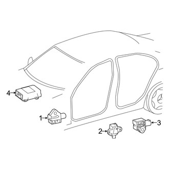 Mercedes-Benz OE - Restraint Systems - Air Bag Components (Modules and Sensors), (Convertible / Coupe)