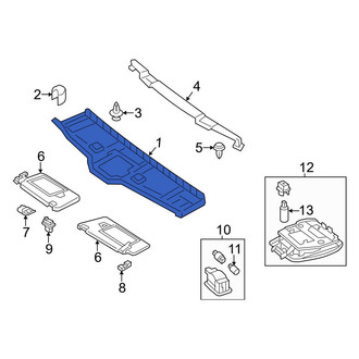 Mercedes-Benz OE - Roof Opening Trim