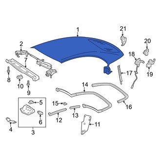 Mercedes-Benz OE - Convertible Top Assembly
