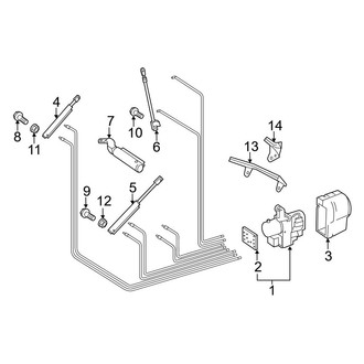 Mercedes-Benz OE - Convertible/Soft Top - Motor & Components (Hydraulic, Components), (Convertible)
