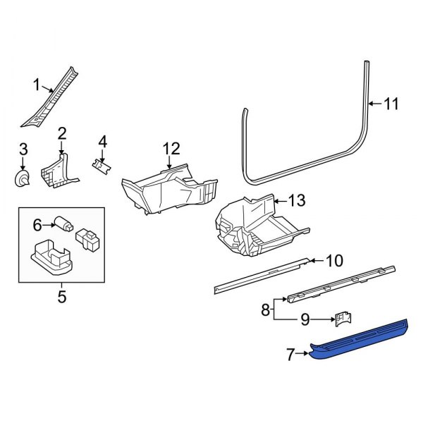 Door Sill Plate