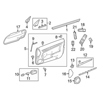 Mercedes-Benz OE - Door - Interior Trim