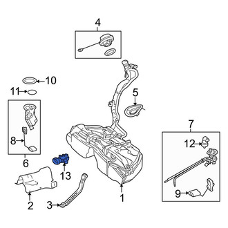 Mercedes-Benz OE - Fuel Tank Pressure Sensor
