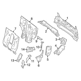 Mercedes-Benz OE - Rear Body & Floor - Rear Body (Convertible)